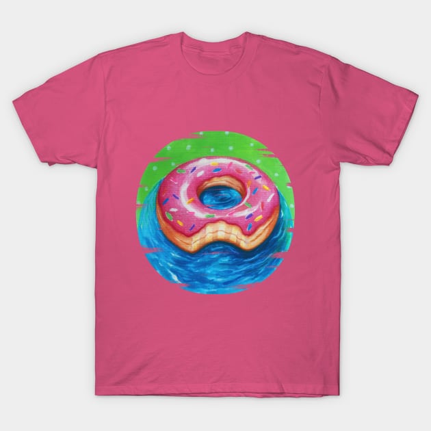 Donut T-Shirt by Lyara Costa